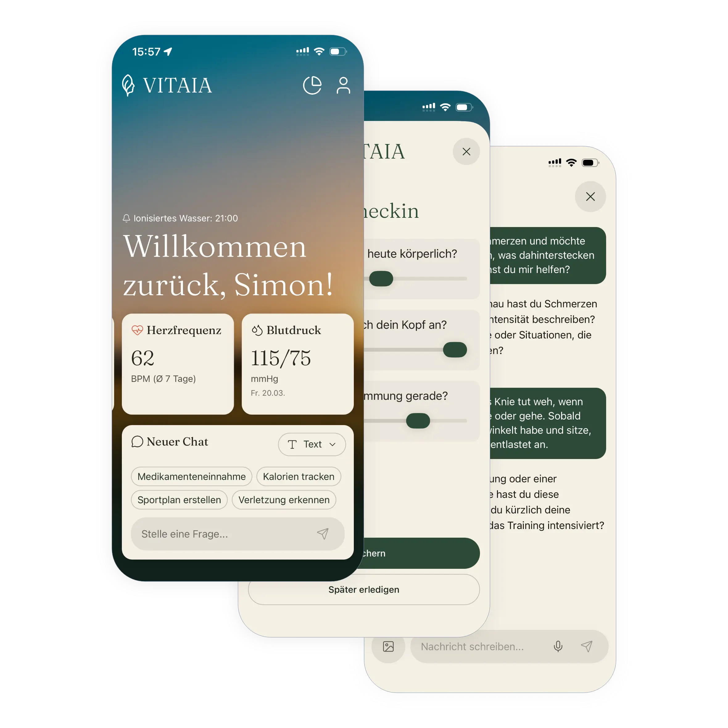 VITAIA App Vorschau